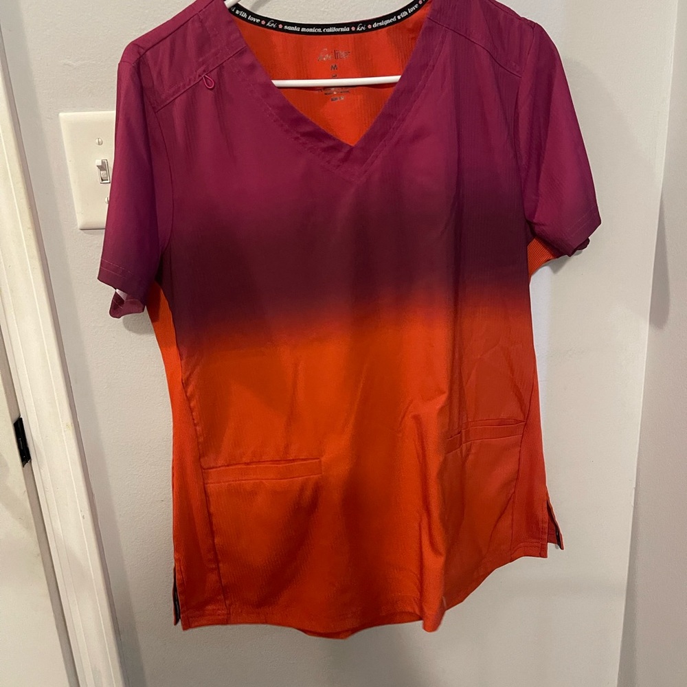 Two piece scrub set